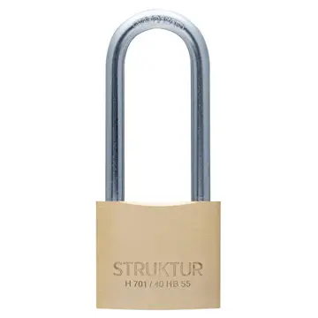 Hänglås Millers Mässing H 701/40Hb55