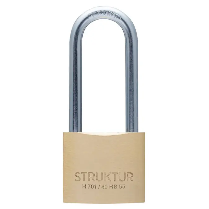 Hänglås Millers Mässing H 701/40Hb55