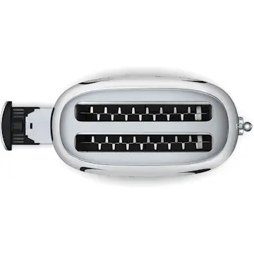 Brödrost Smeg TSF02SSEU Krom Retro med Extra Breda Fack
