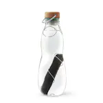 Flaska black+blum Eau Good Glass 650 ml Olivgrön Campingvattenflaska