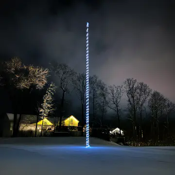 20m, 400 ljuskällor, RGBWW