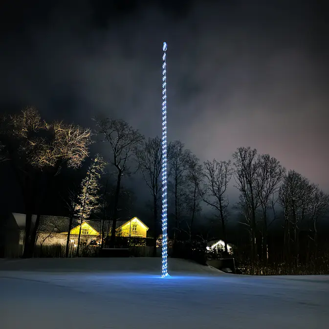 20m, 400 ljuskällor, RGBWW