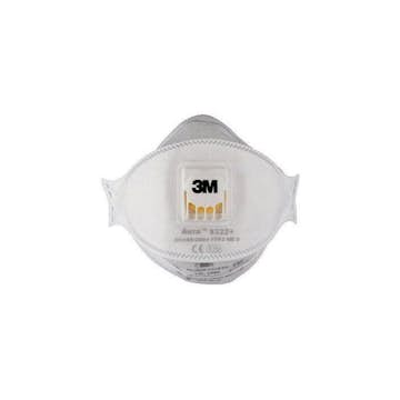 Halvmask 3M 9322B FFP2 Med Utandningsventilation 10-Pack