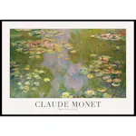 Poster Gallerix Water Lilies Landscape 1919 By Claude Monet