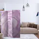Rumsavdelare Skärmvägg Arkiio Rose Pink 135x172 cm