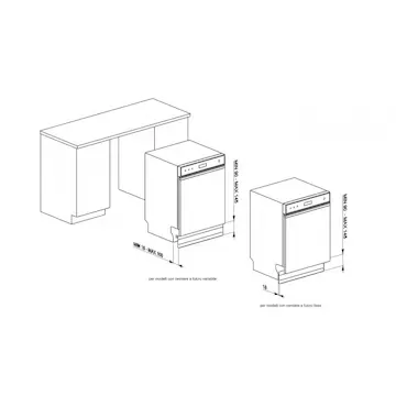 Sockel till Diskmaskin Smeg KITPL60X