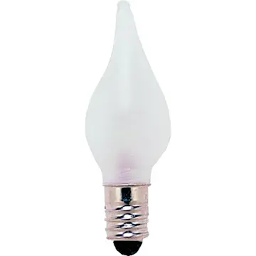 LED-lampa Star Trading Reservlampa E10 24V 1,8W Frostad 3-pack