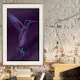Poster Artgeist Affisch Purple Hummingbird