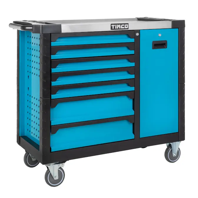 Verktygsvagn Timco Elite 7+1 ltk 275-delad med Verktyg