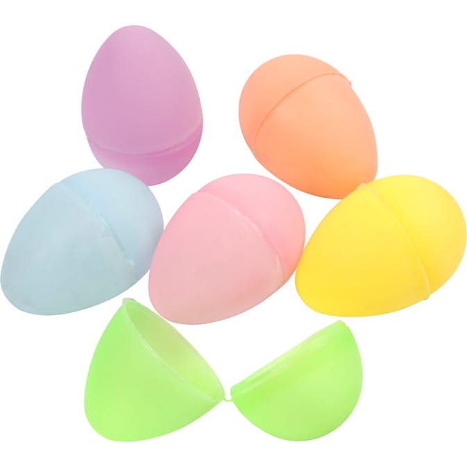 Plastägg Creativ Company Pastellfärger 12 st/1 Förp