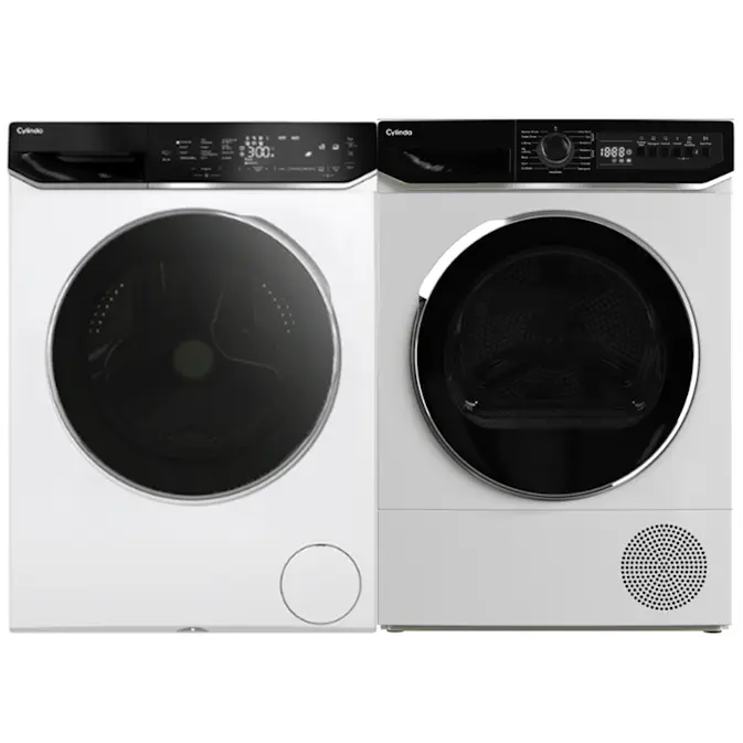 Tvätt- och Torkpaket Cylinda FT911G384A - TVP911G28E