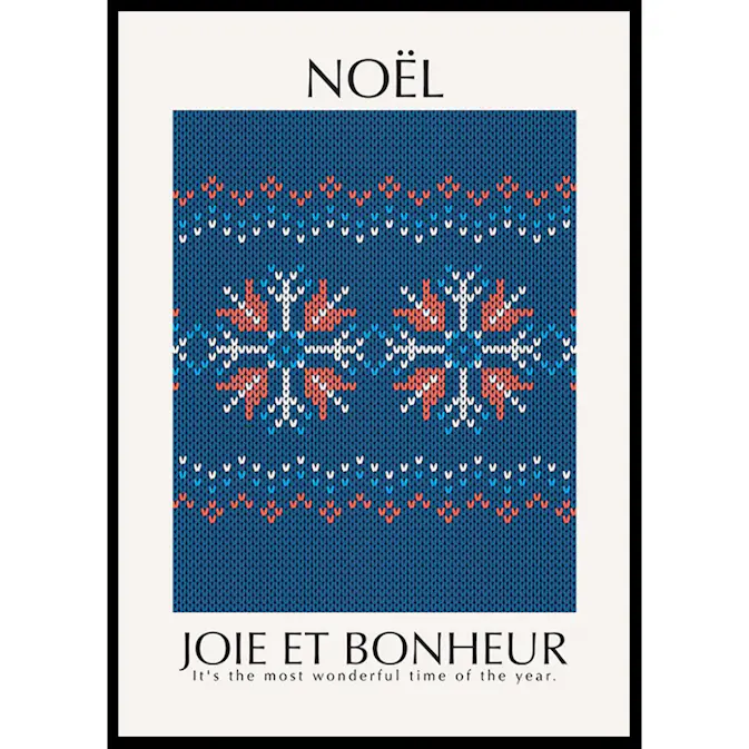 Poster Gallerix Noel Blue No2