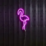 Siluett Star Trading FlatNeon Flamingo