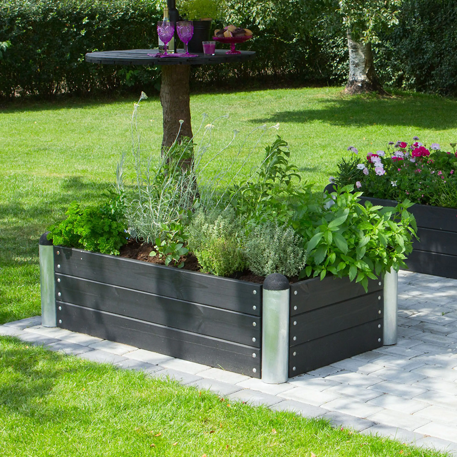 Vårstäda trädgård - odla i pallkrage