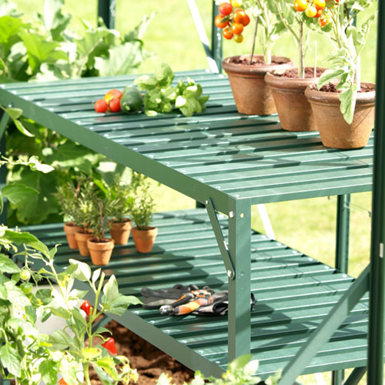 Planteringsbord i aluminium