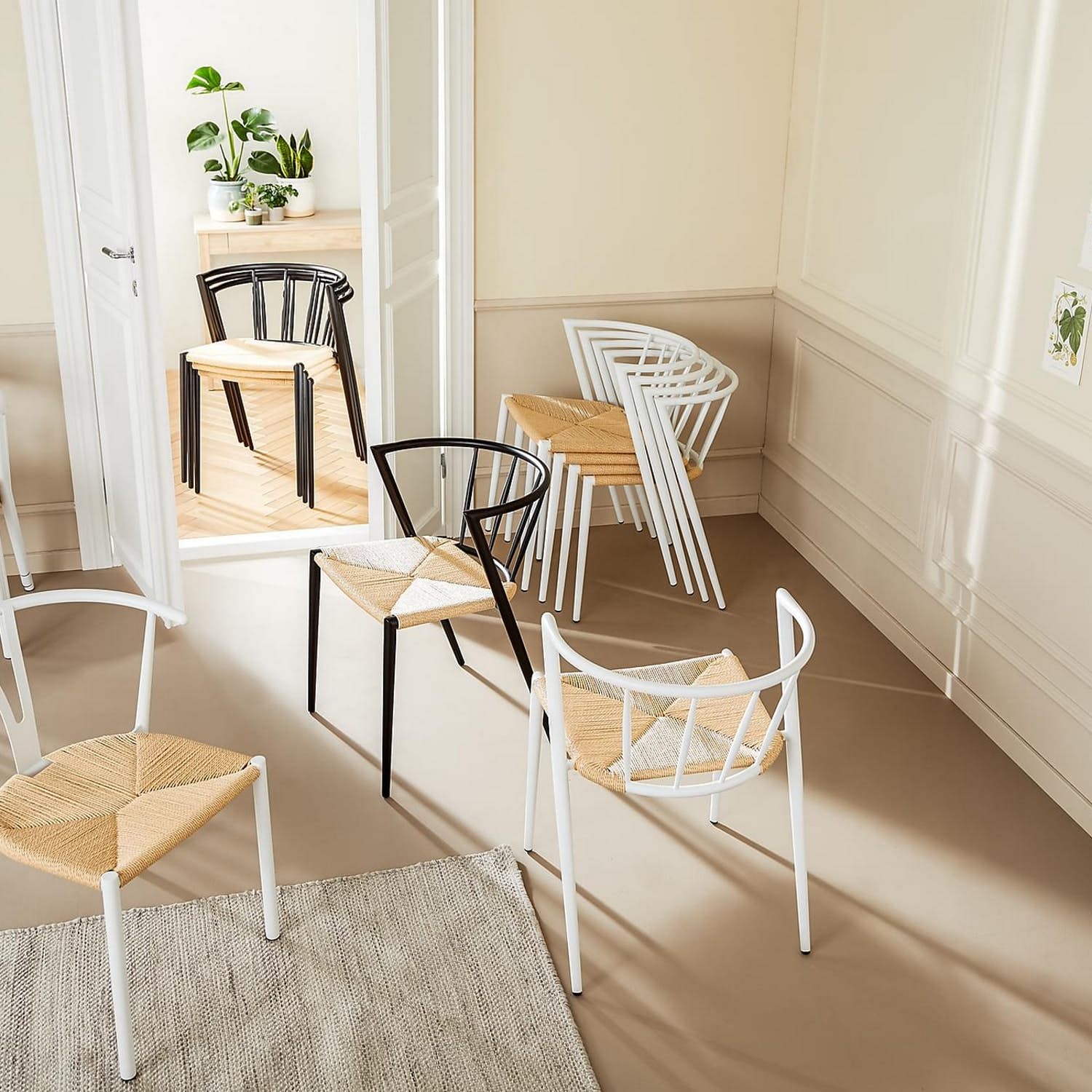 Snygg köksstol till matplatsen