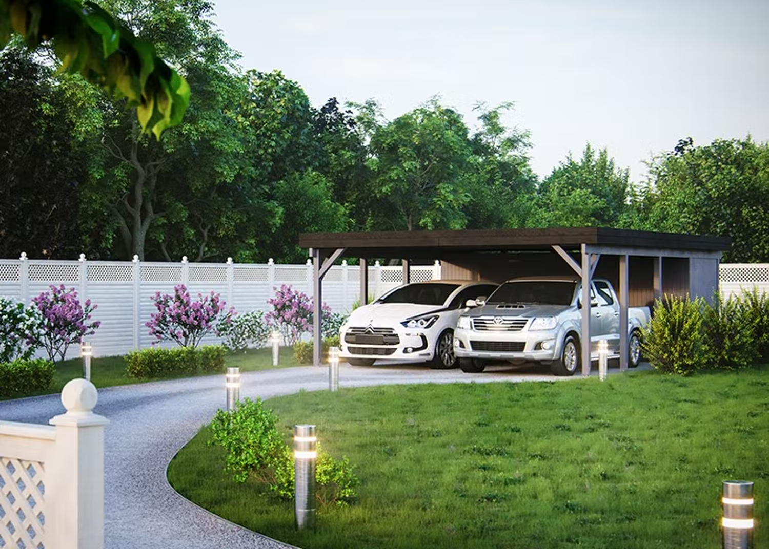 Bygga carport med byggsats