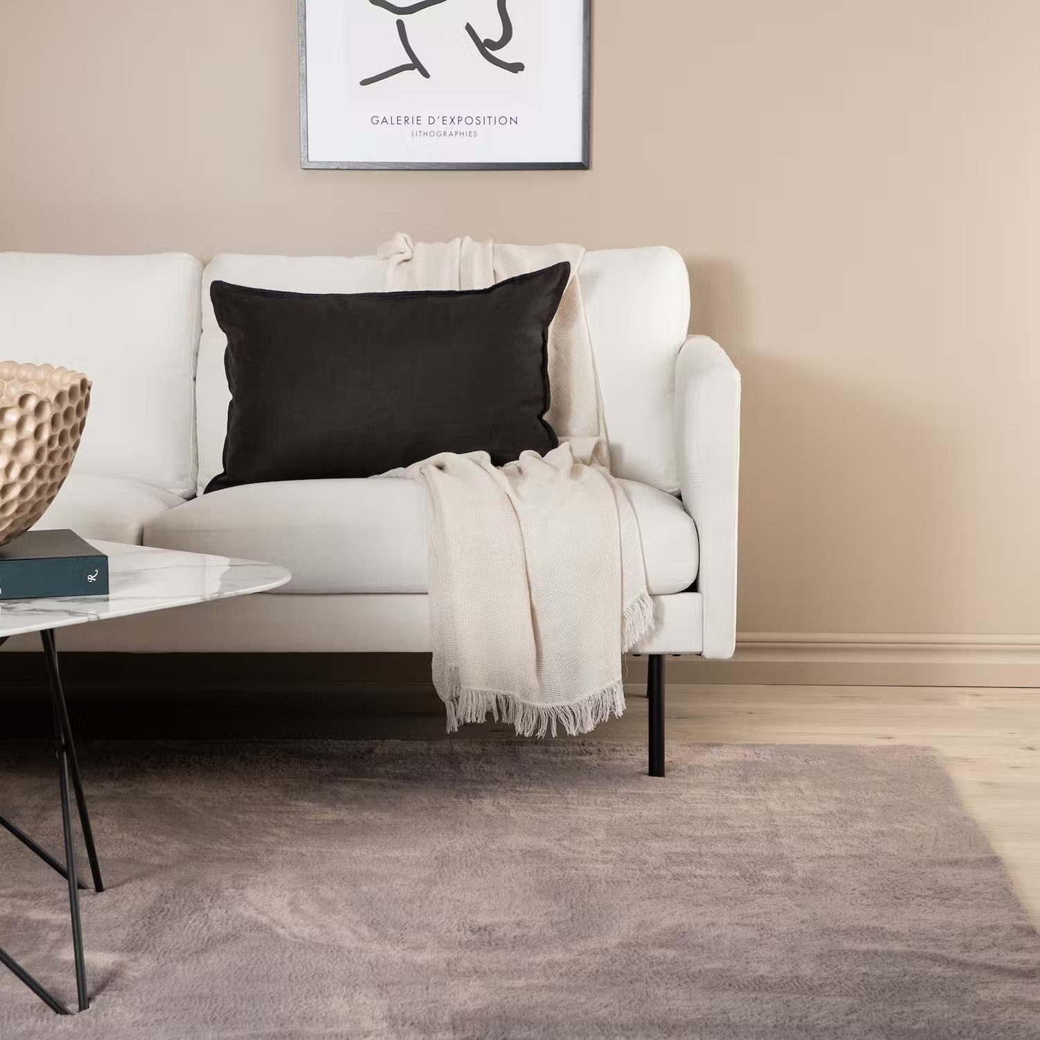 Dekorera vardagsrum - Matta