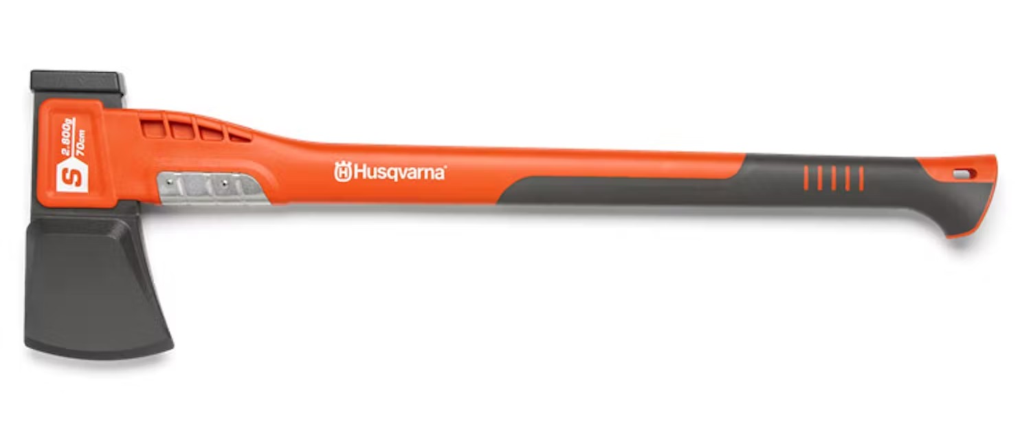 Klyva ved - Klyvyxa Husqvarna S2800