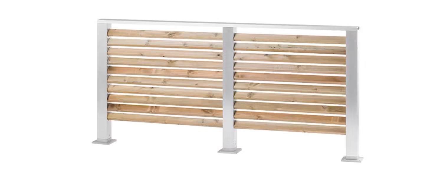 Liggandestaket - Mellanstolpe Staket Recal Flåren