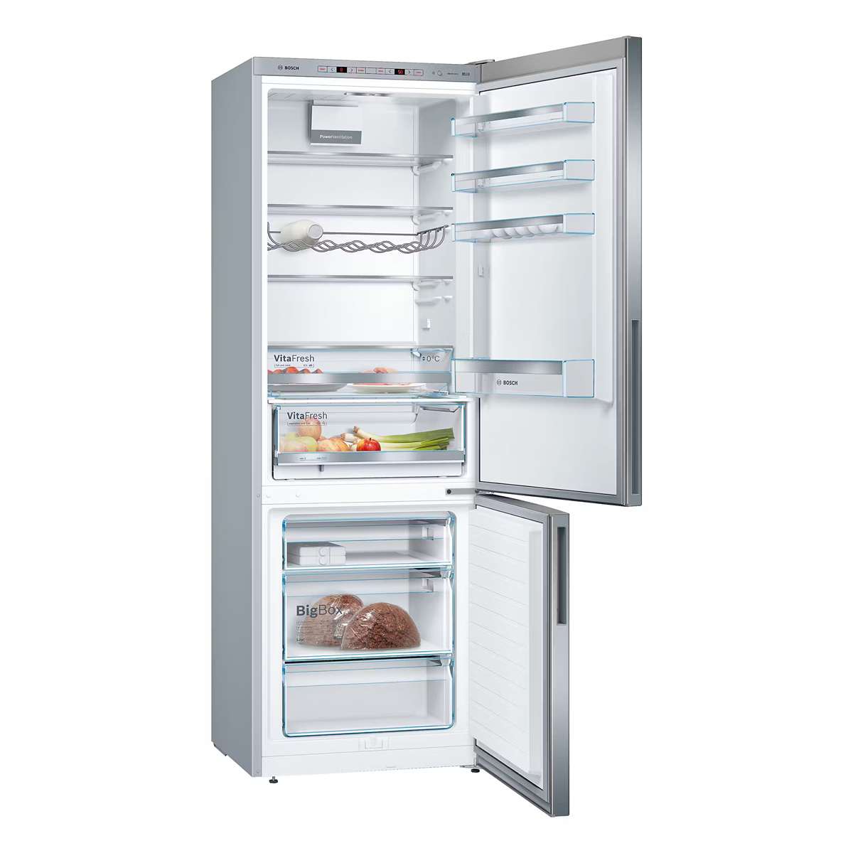 Energisnål kyl - fristaende-kyl-frys-bosch-serie-6-kge49aica-med-vitafresh-och-easyclean