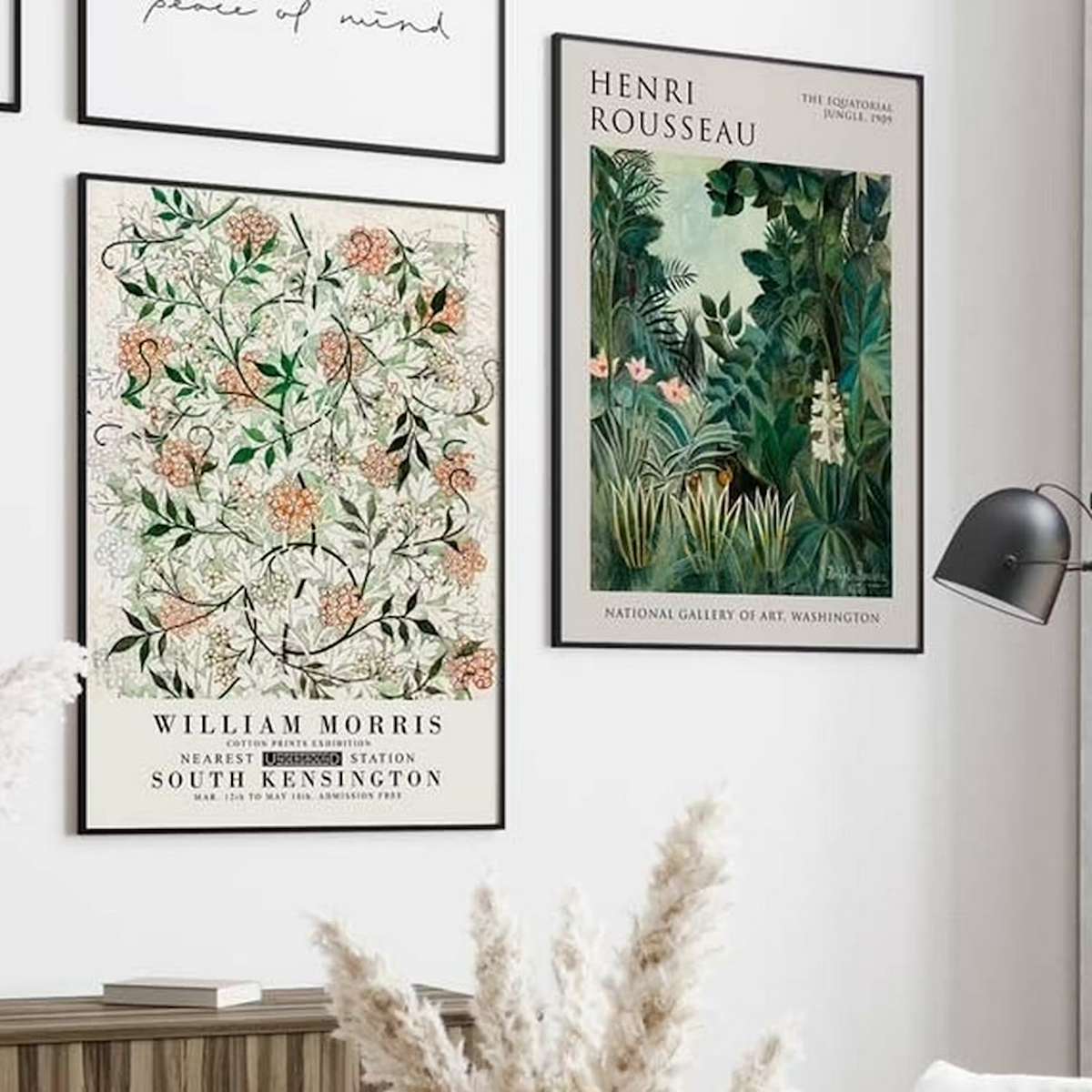 Dekorera vardagsrum - poster-gallerix-william-morris-jasmine-pattern