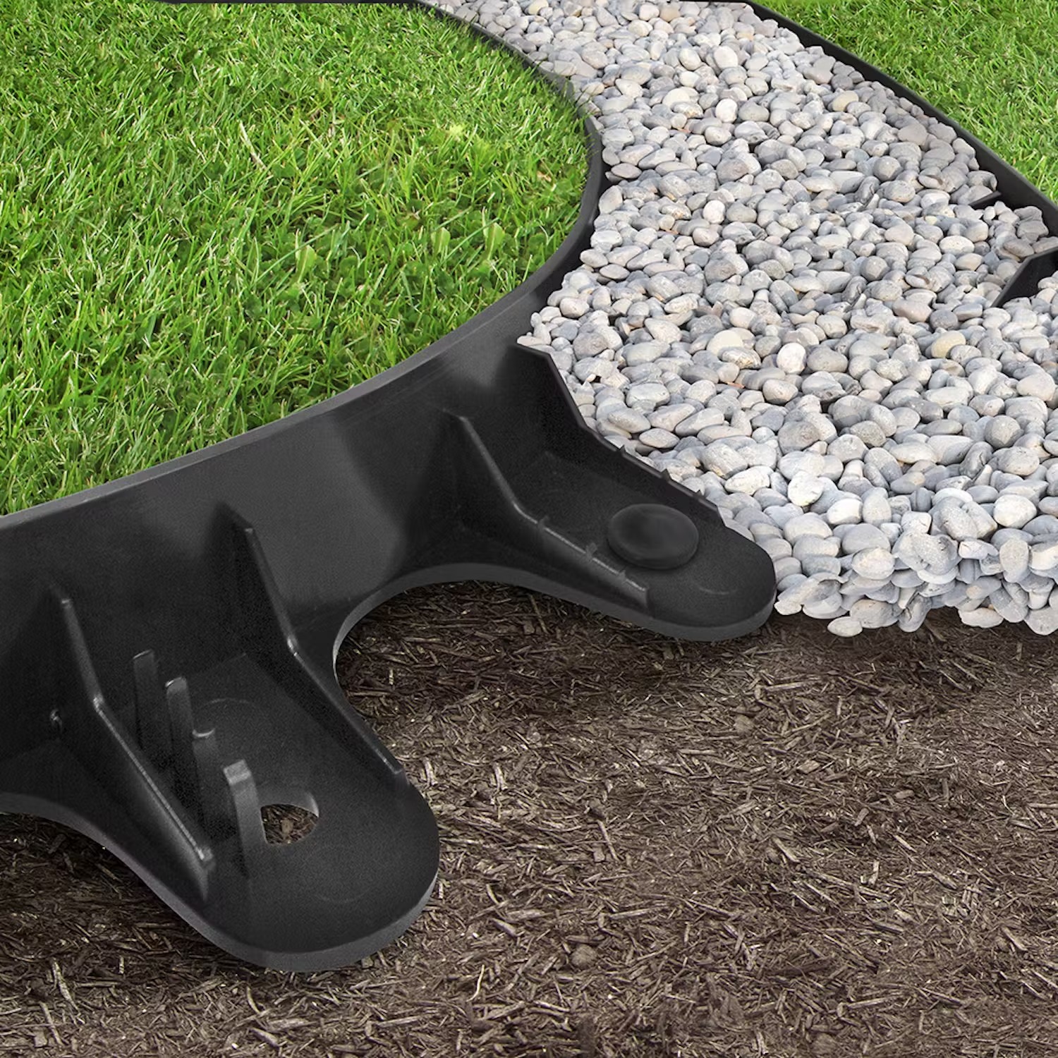 kantskydd vid grusgång