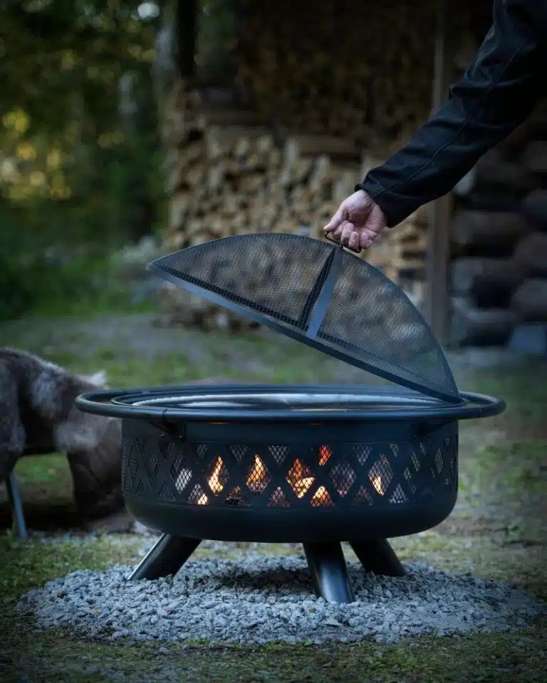 Eldfat utomhus - Eldfat Livingston