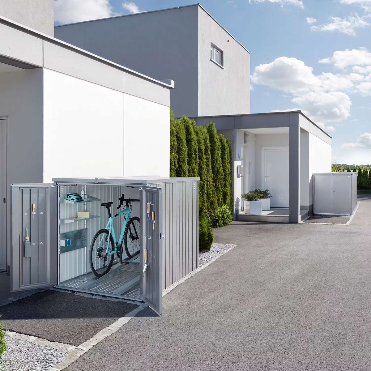 Bygga cykelskjul - minigarage-biohort-145x203cm