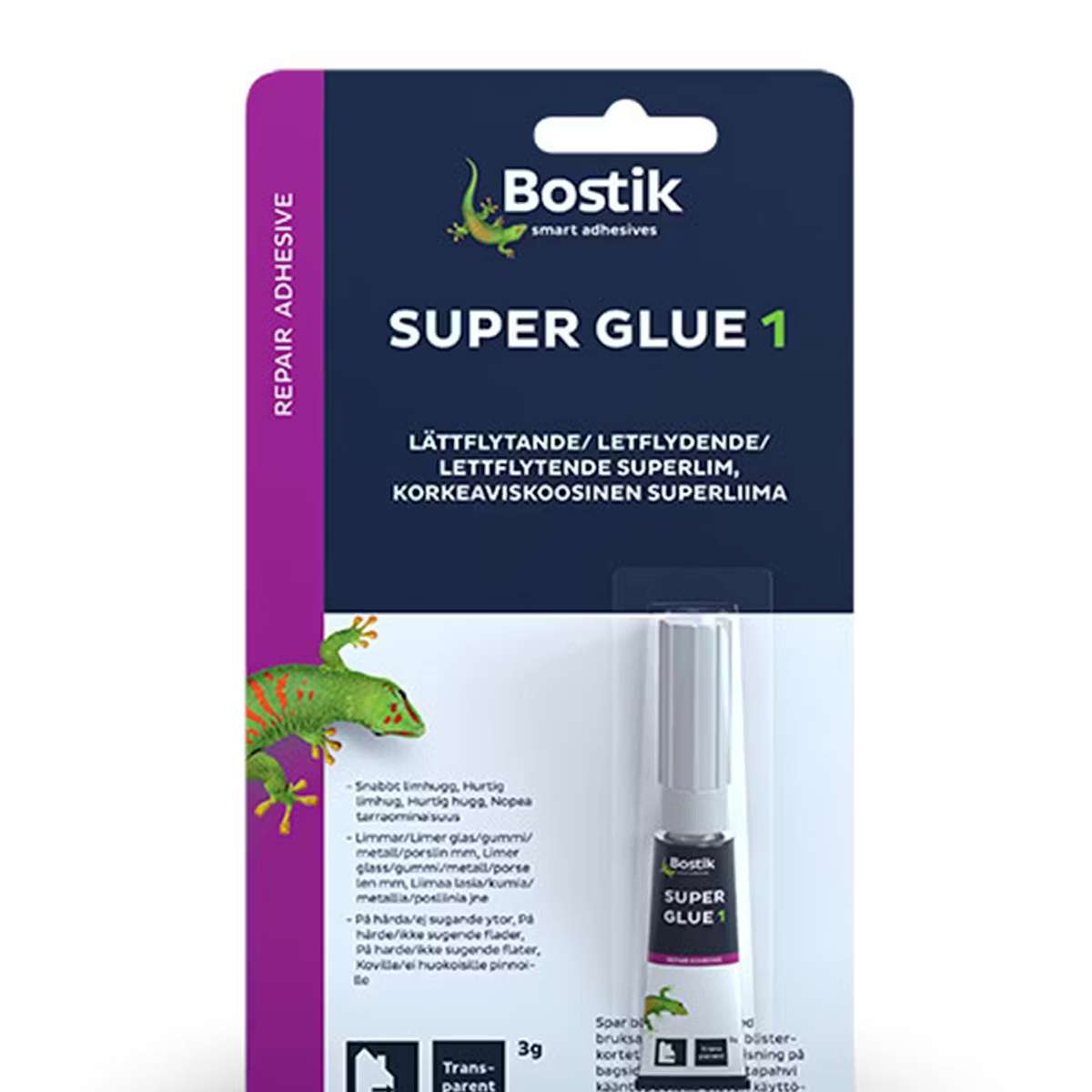 Bästa superlimmet - Bostik Super Glue 1