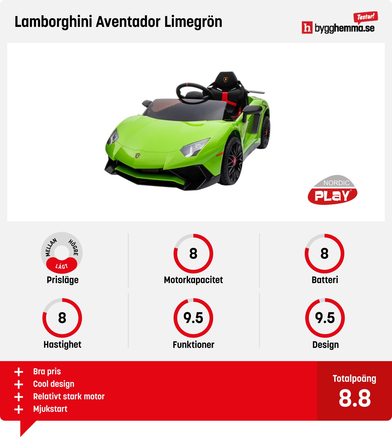 Elbil barn bäst i test