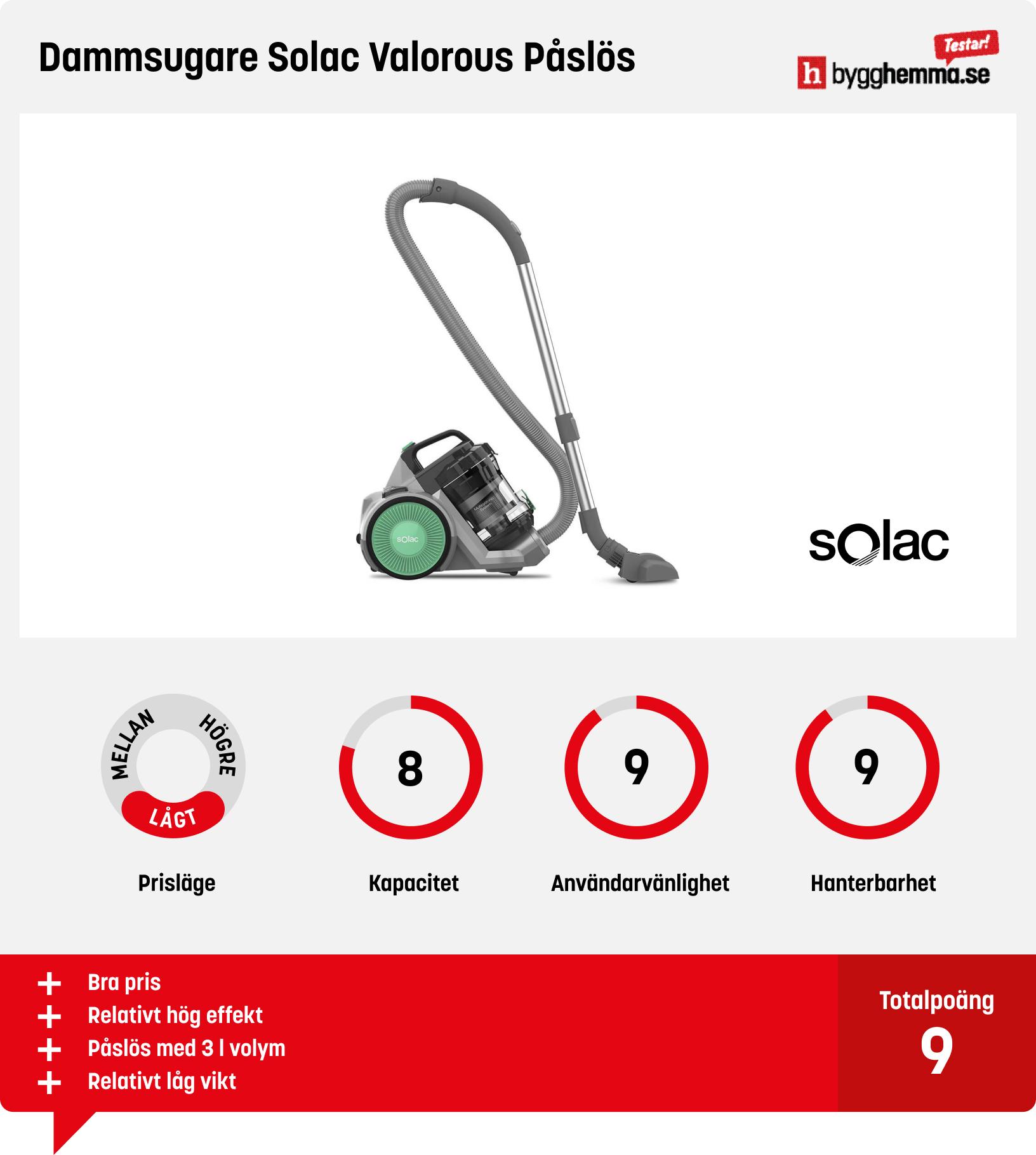 Dammsugare bäst i test