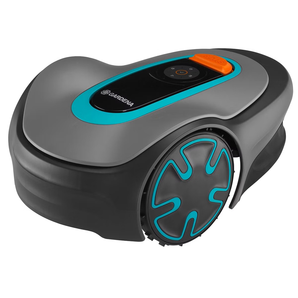 Liten robotgräsklippare