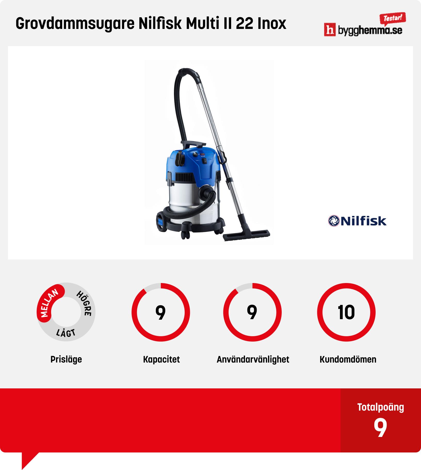 Grovdammsugare bäst i test