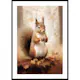 Poster Gallerix Squirrel Watercolor