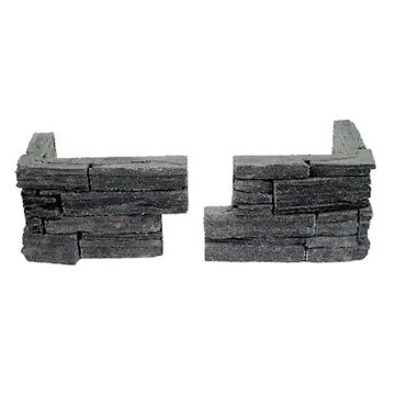Väggsten ArtStone Hafjell Black Slate Hörn