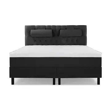 Kontinentalsäng Bedly Sängpaket Lucky Diamant 160x200 Svart Skum