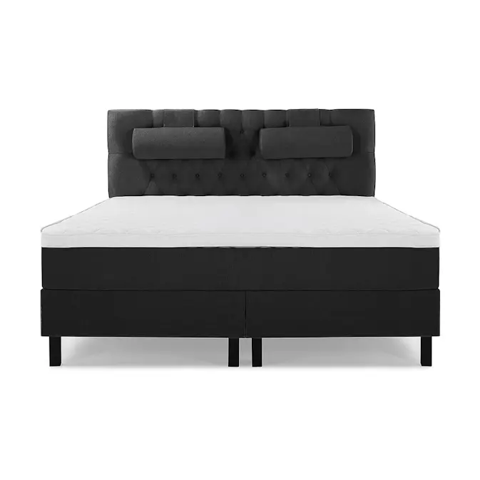 Kontinentalsäng Bedly Sängpaket Lucky Diamant 160x200 Svart Skum