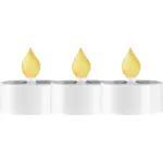 Solcellsljus Star Trading Saul Trädgårdsbelysning med LED 3-Pack