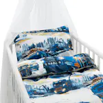 Påslakanset Borganäs of Sweden Lastbilar Spjälsäng