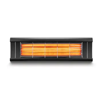 Infravärmare Veito Aero 2500 Kolfiberteknik, Svart - 2500 W