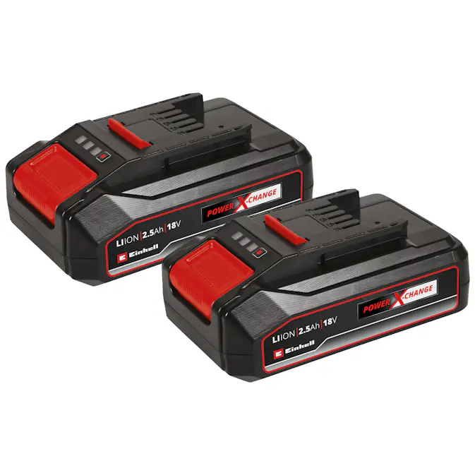Batteri Einhell 2x 18V 2,5Ah PXC-Twinpack
