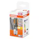 LED-Lampa Osram Normal (35) E27 Silver 827 Toppförs Cl A