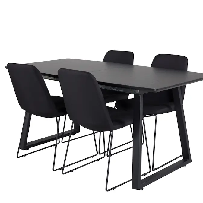 Matgrupp Venture Home Ina med 4 Muscot Stolar