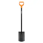 Spade Fiskars Solid Halvrund Metall