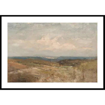 Poster Gallerix Paysage De Collines By Henri Harpignies