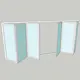 Vikparti Allvy Sunroom s75 3-Glas 6-Delad