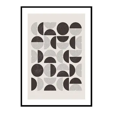 Poster Gallerix Geometric Cluster