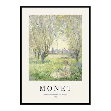 Poster Gallerix Monet Williows