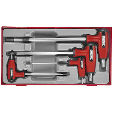 Sexkantnyckelsats 7 delar Teng Tools TTHEX7S